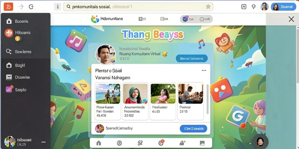 Tampilan antarmuka pengguna yang intuitif.