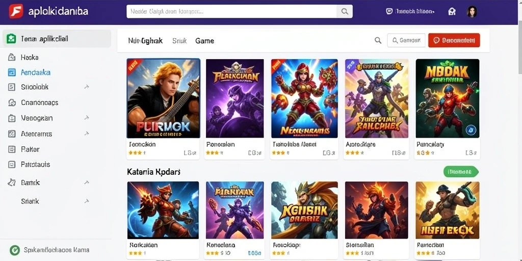 Tangkapan layar menunjukkan karakter unik dalam aksi.