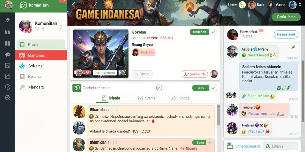 Tampilan antarmuka pengguna yang menarik dan mudah dinavigasi.
