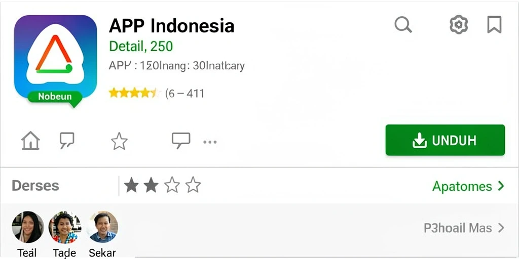 Tampilan antarmuka yang menarik dan mudah digunakan.