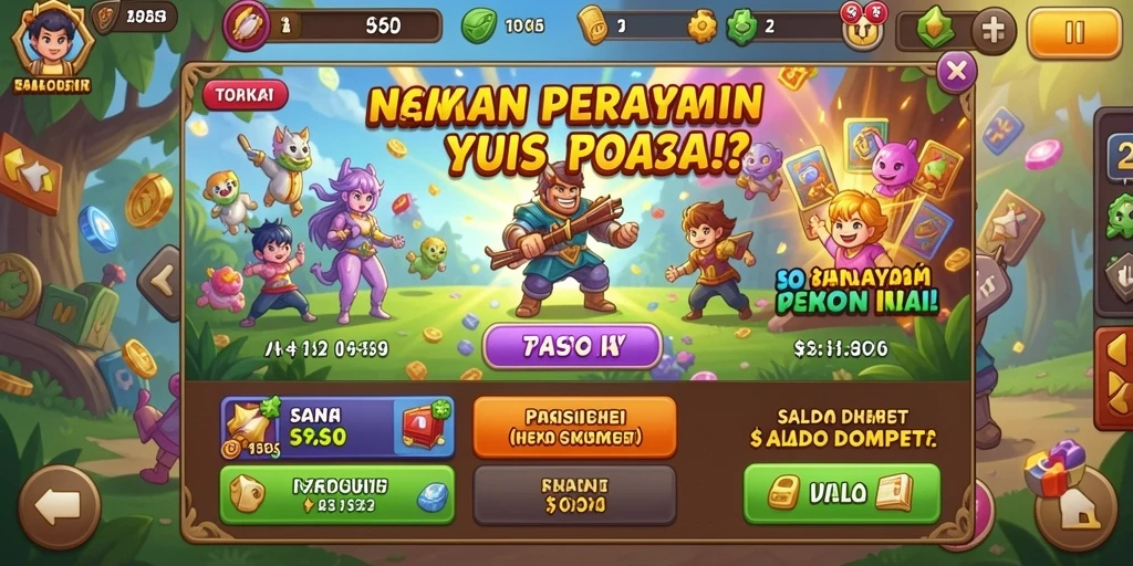 Tampilan antarmuka yang menarik dan user-friendly.